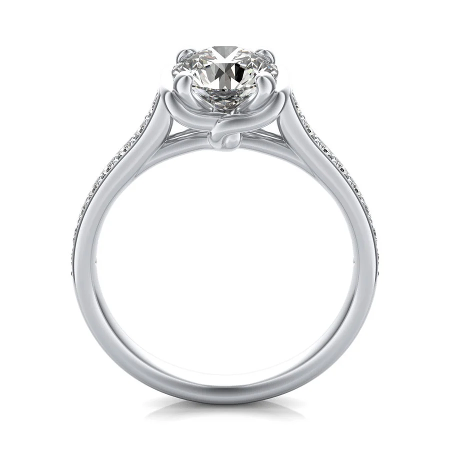 Trellis Engagement Ring - Image 2