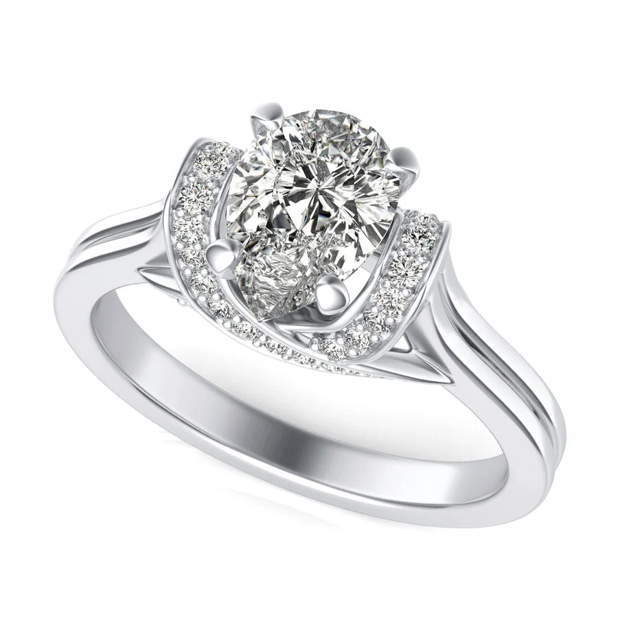 Trellis Engagement Ring - Custom Builder - SKU 266800