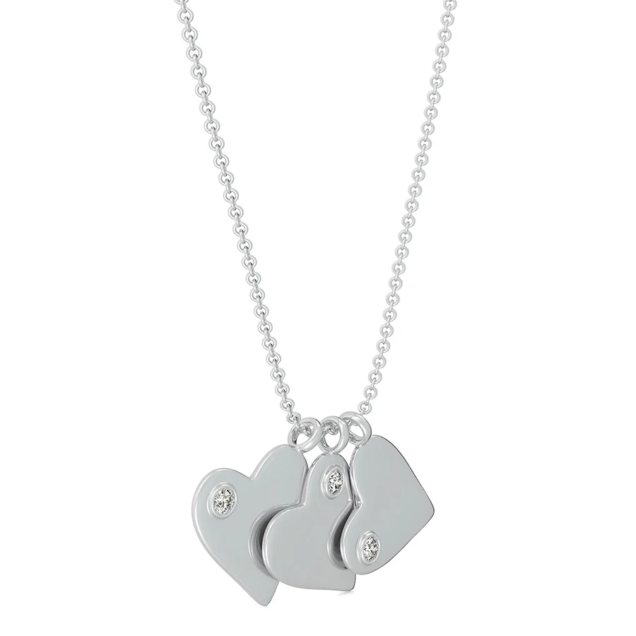 Tri Heart Pendant - Image 2