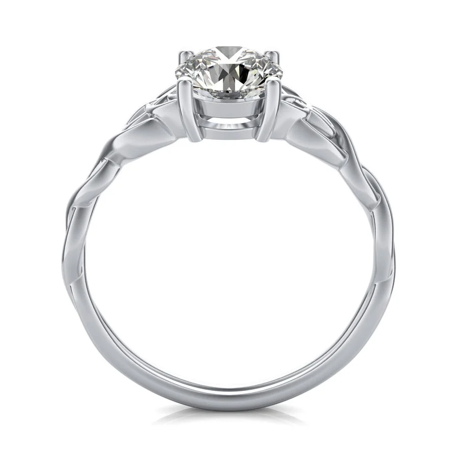 Twist Engagement Ring - Image 2
