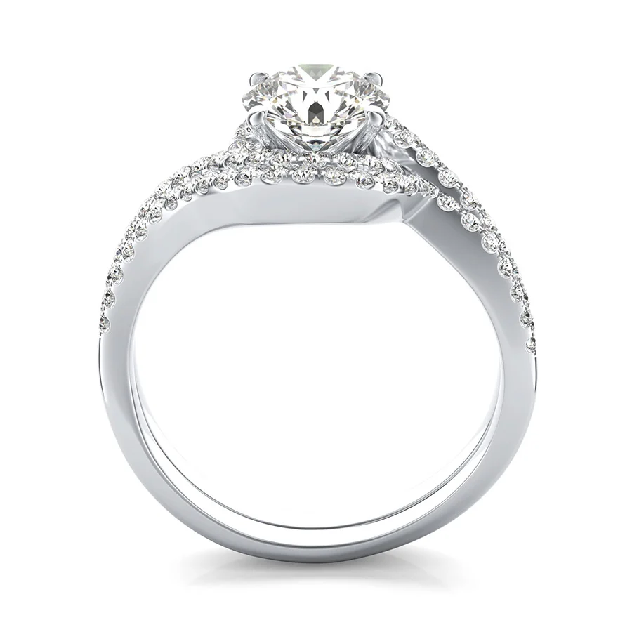Twisted Halo Engagement Set - Image 2