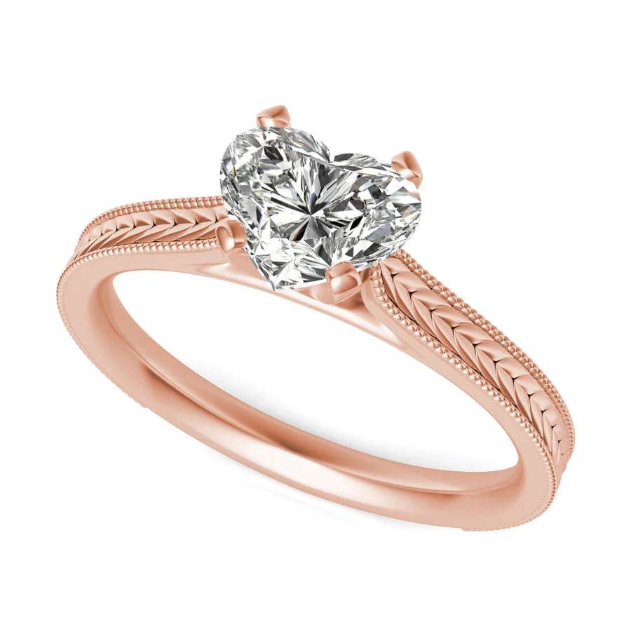 Victoria Cathedral Solitaire Engagement Ring - Custom Builder - SKU 382900