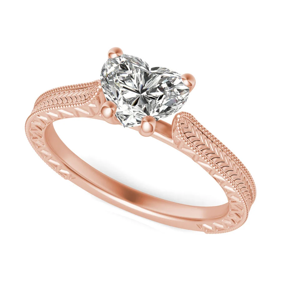 Victoria Cathedral Solitaire Engagement Ring - Custom Builder - SKU 383000