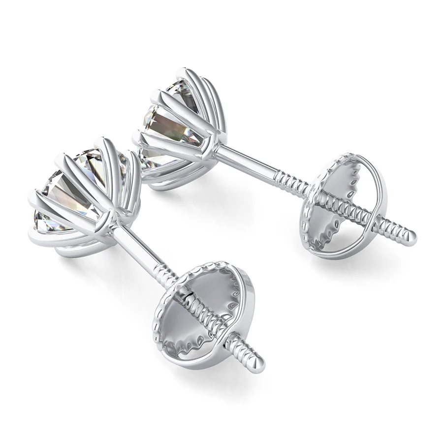 Wire Martini Stud Earrings - Image 2