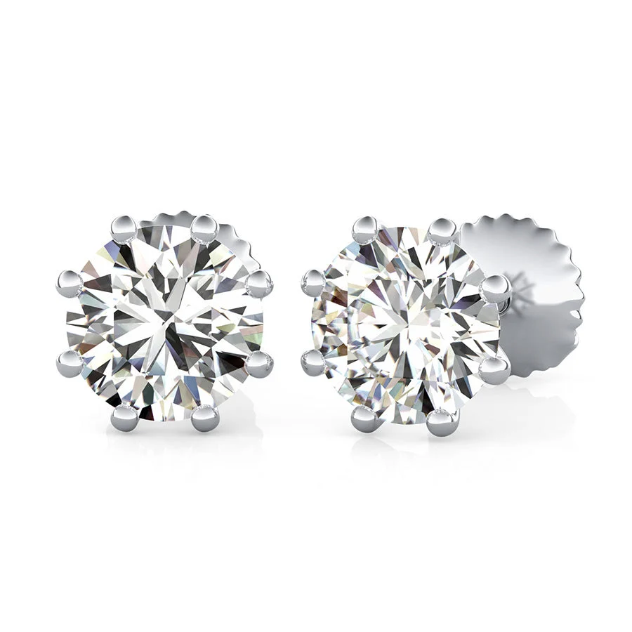 Wire Martini Stud Earrings - Custom Builder - SKU 201712
