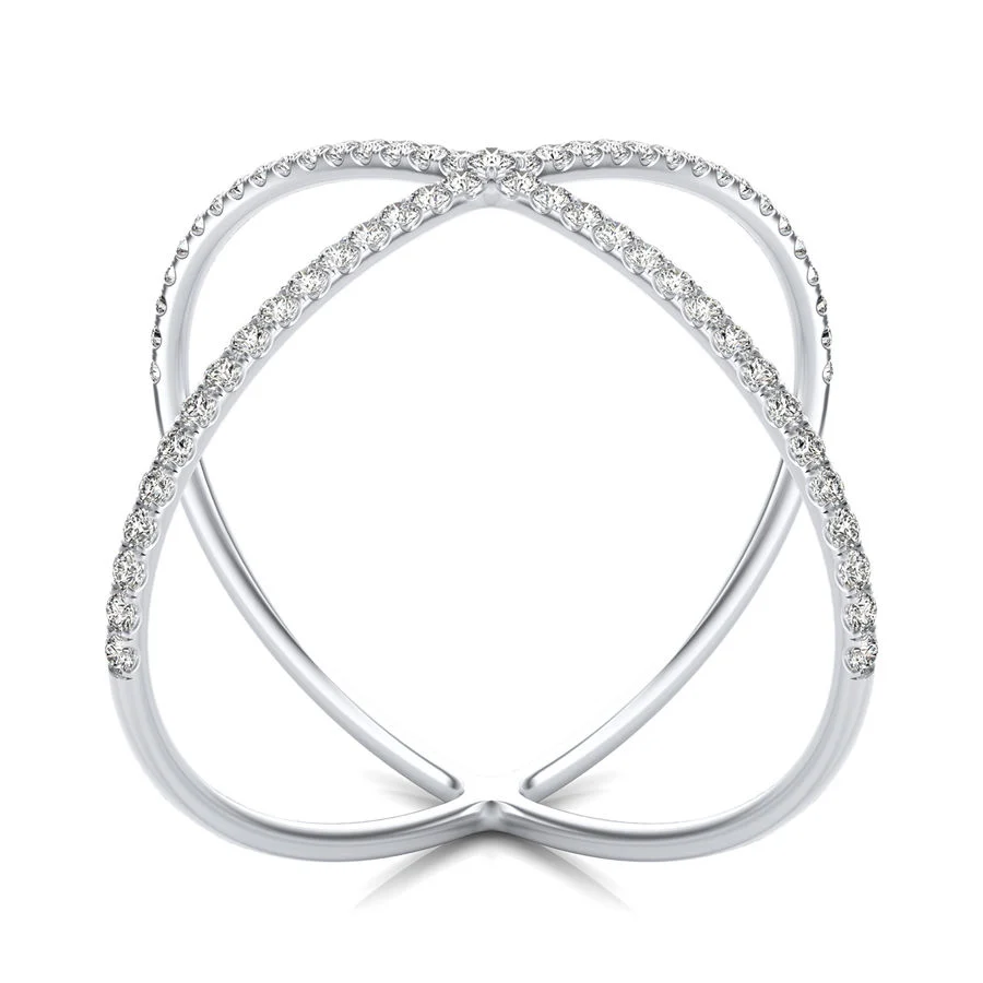 X Criss Cross Ring - Image 2