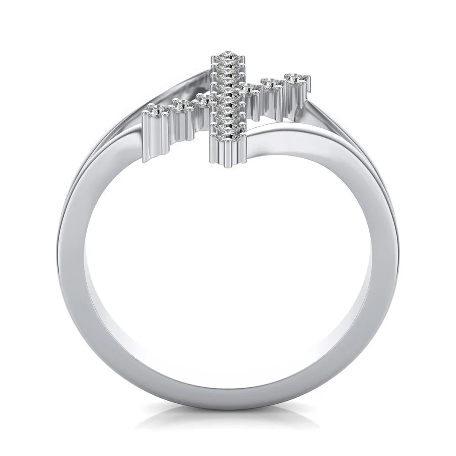 X Design Fashion Ring - Image 2