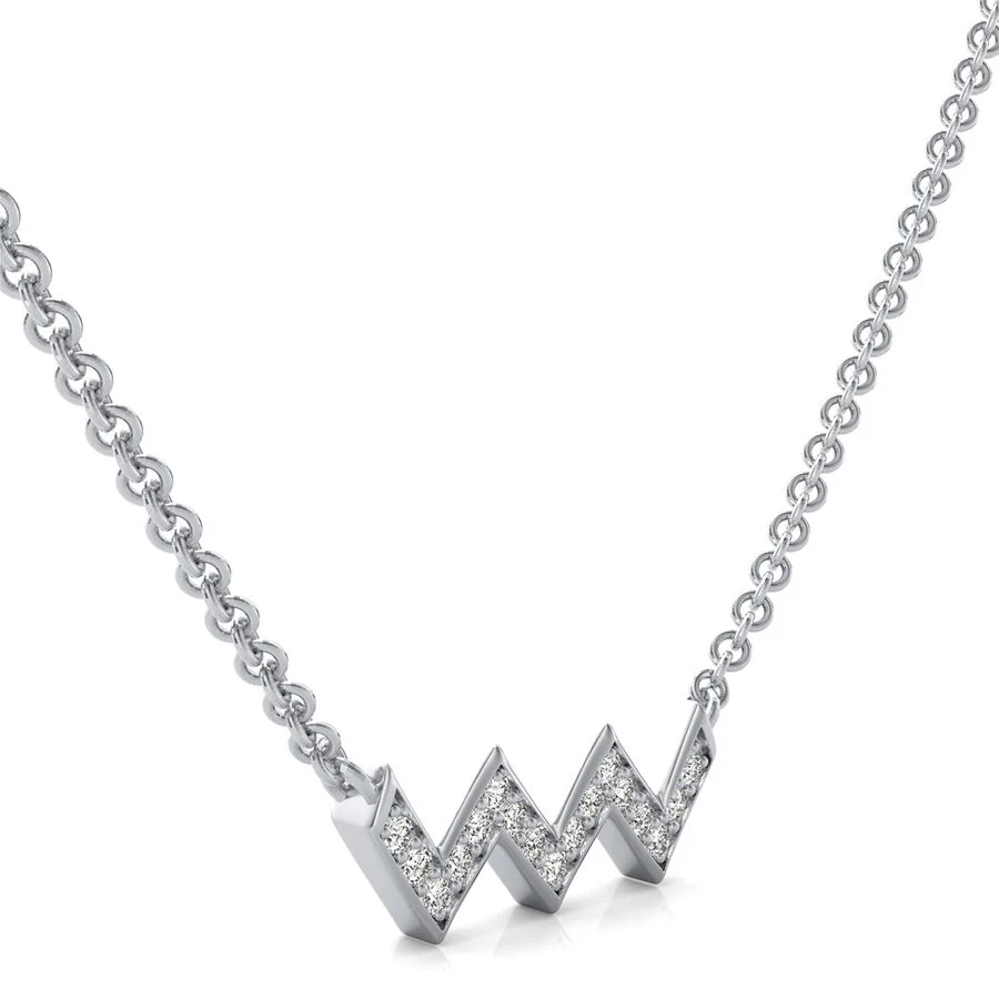 Zigzag Bar Pendant - Image 2